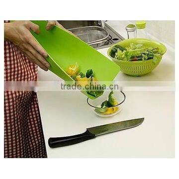 collapsible silicone cutting board/new style chopping board/kitchen chopping block