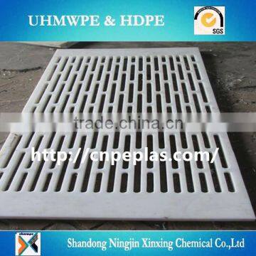 Plastic dewatering elements suction box cover