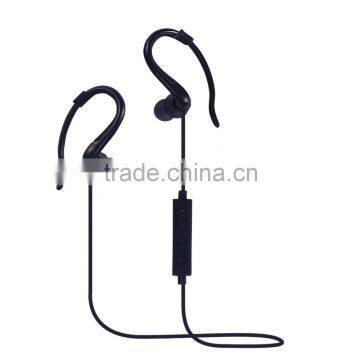 China manufacturer bluetooth 4.1 sports earphones headphone headset with earhook