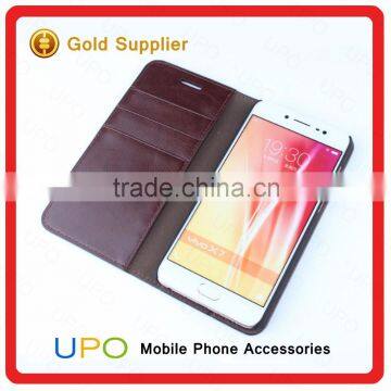 [UPO] for Vivo 2016 Leather Flip Wallet Case Leather Case for Vivo X7 photo-3