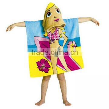 baby towel beach towel children pancho print baby hooded towel alibaba china supplier wholesale