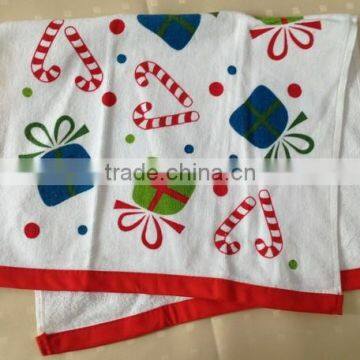 100% cotton yarn dyed cleaning towel tea towel/ cooking towel kitchen towle in wholsale