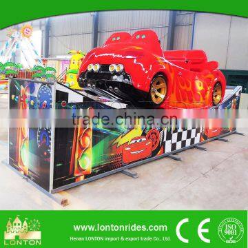 Amusement Park Equipment Double Wave Mini Flying Car For Sale Kiddy Rides