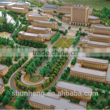 School Development Planning from China Supplier Miniature Building Model scale in 1/750