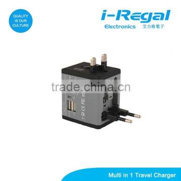 i-Regal Hot selling wall charger with dual usb with high quality