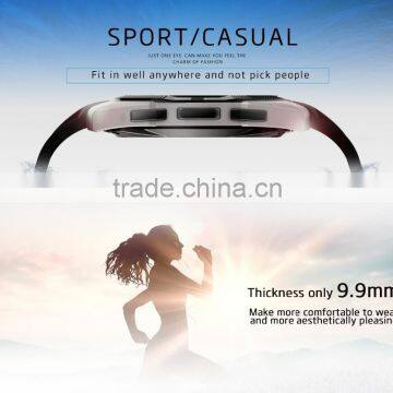 NO.1 G5 Smart Watch MTK2502 Heart Rate Monitor Fitness Tracker Call SMS Reminder Remote Camera for Android IOS photo-3