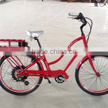 cool 26inch women electric sand beach cruiser with fat tires 4.0
