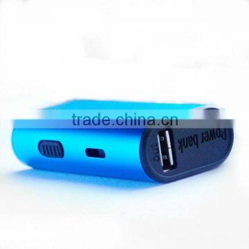 4400mah rechargeable power bank mini pocket power bank for emergency
