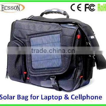 12000mAh Hotsale solar energy computer bag