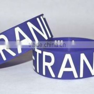 hot selling promtion gift fashion silicone bracelet