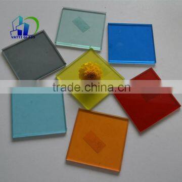 green black tinted frosted glass laminated glass for sale