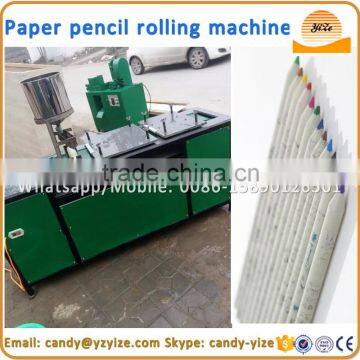 Newspaper pencil making machine , waste recycled paper pencil making machine