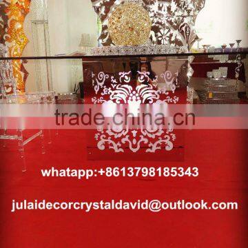 mesas para boda / glass round wedding tables