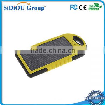 led waterproof solar power flashlight hybrid flashlight