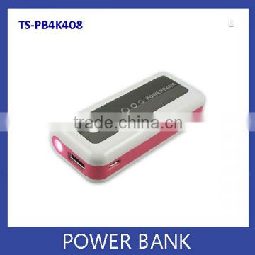 Factory Supply! TS-PB5K615 Mobile power for iphone ,ipod,Samsung, HTC mobile phone.