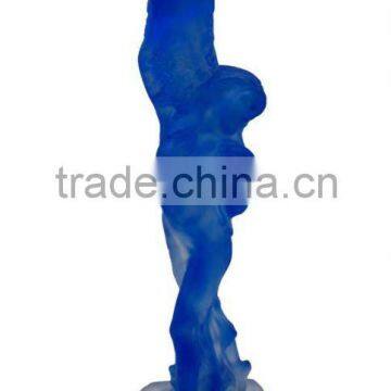 Mermaid crystal sculpture