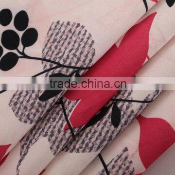 T/C Fabric Maple Leaf Printed Curtain Panel Drapes Drapery photo-5