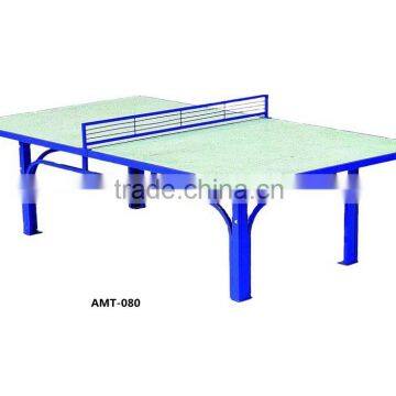 Factory Indoor 18mm MDF board 40*40 metal frame ping pong table,table tennis table