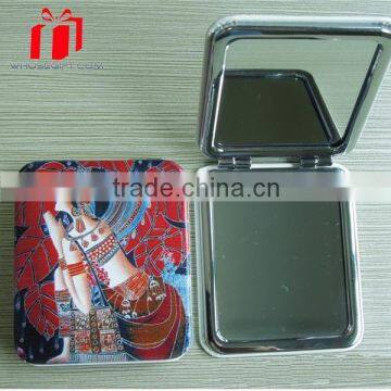 Pu Leather Cheap 2015 Pocket Mirror