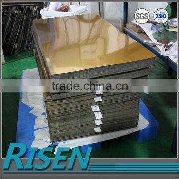 600*1200mm Gold Black Abs Double Color Plastic Sheet for Engraving photo-6