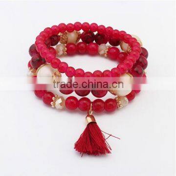 Charms jewelry beads tassels fashion bracelets