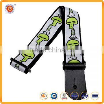 China wholesale Sublimation personality custom fashion logo guitar belts