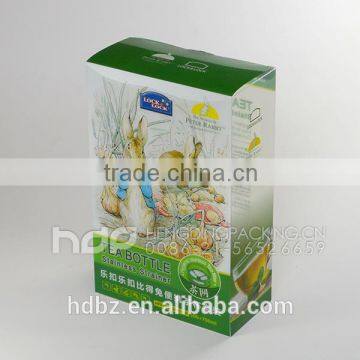 customized high quality packaging box for baby socks