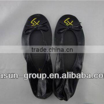 2014 soft foldable ballet shoes in bag