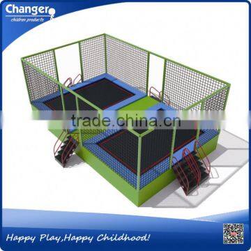 China Factory TUV/ASTM/CE Certificate Free Design Cheap Outdoor Indoor Mini Square Trampoline
