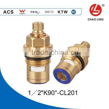 1/2 quick open brass cartridge upc shower faucet cartridge