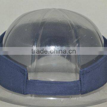 Guangzhou Hat Factory Professional Custom 100% Cotton/dark Blue/sun Visor photo-3