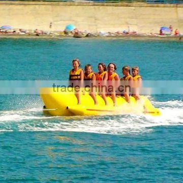 2016 best quality inflatable banana boat for rental