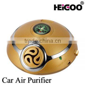 Portable Mini Car Air Purifier, Electric USB Car Air Cleaner