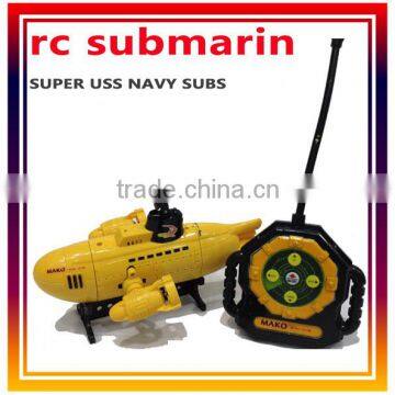 2014 Newest 5ch rc submarine toy, rc submarine.