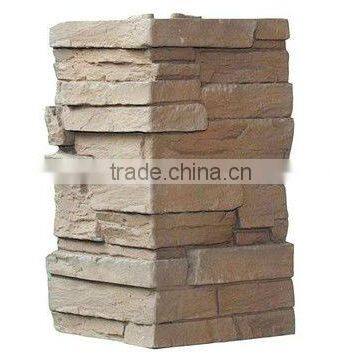 Ledge stone Corner,stone corner,artificail rock panel, PU wall panel