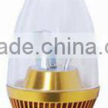 LED Candle bulb E14 cool white 6W 100-240V 130LM 6 SMD 5730 LED Candle Light