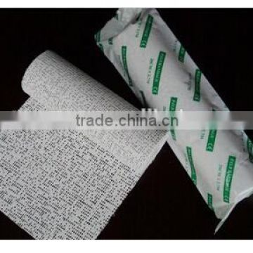 Medical POP bandage,white,100% cotton gauze,Water permeable,rapid hardening