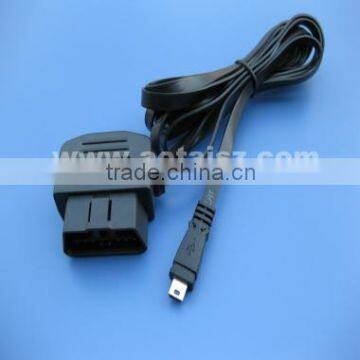 professional OBD2 usb cable obd extension wiring harness