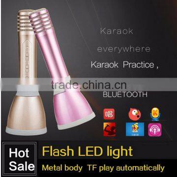 Mini karaoke microphone wireless headset