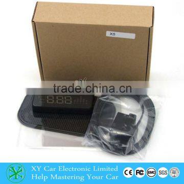 3 Inch Car Obd2 HUD With 2 Color Led Head up Display the Speed,water Temperature,voltage (XY-HUD205)