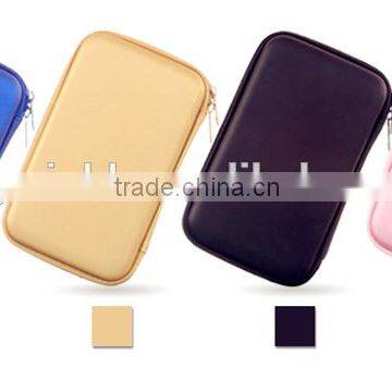 Pink Double zipper Digital storage box