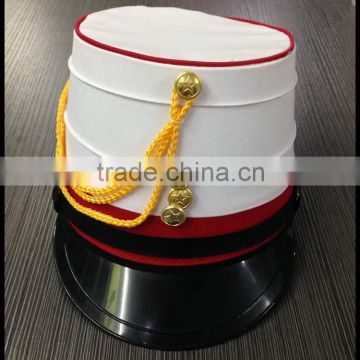 Policeman Flat Hat Army Plain Hat Cadet Military Cap In China