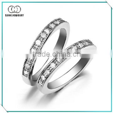 Classic high quality silver band rings