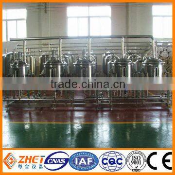 complete beer equipment/brewery system with CE certificate