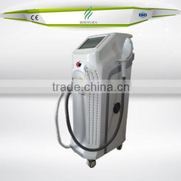 new design e-light ipl rf+nd yag laser multifunction machine for salon use