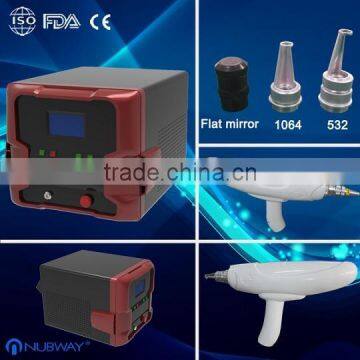 Pigmented Lesions Treatment Factory Price Tattoo Removal Hori Naevus Removal Laser Yag Laser Machine/ Device