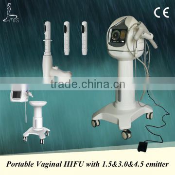 Skin Lifting 2014 Ultrasound HIFU Vaginal Rejuvenation / Vaginal Tightening Machine Eyes Wrinkle Removal