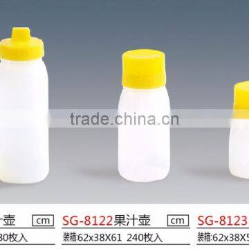 Plastic squeeze bottle, plastic seasoning bottle for jam, sauce, vinegar etc.