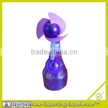 spray bottle with fan