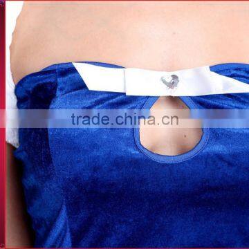 High-quality Wholesale Hot Fashion Unique Woman Blue Christmas Snowman Costume photo-4